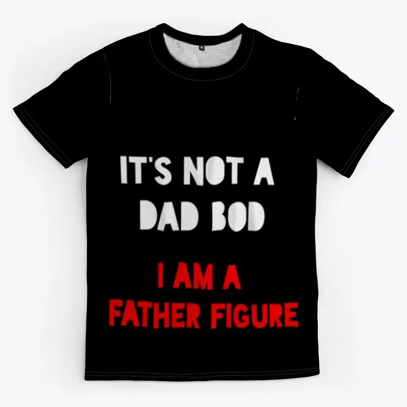 Dad Bod Father Figure - Black Edition