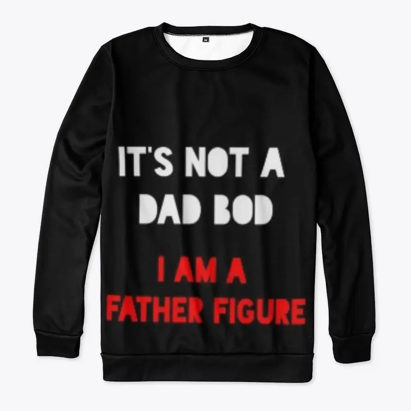 Dad Bod Father Figure - Black Edition